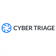Cyber Triage Logo in blau und schwarz
